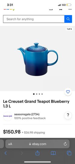 Le creíste Teapot Blue 