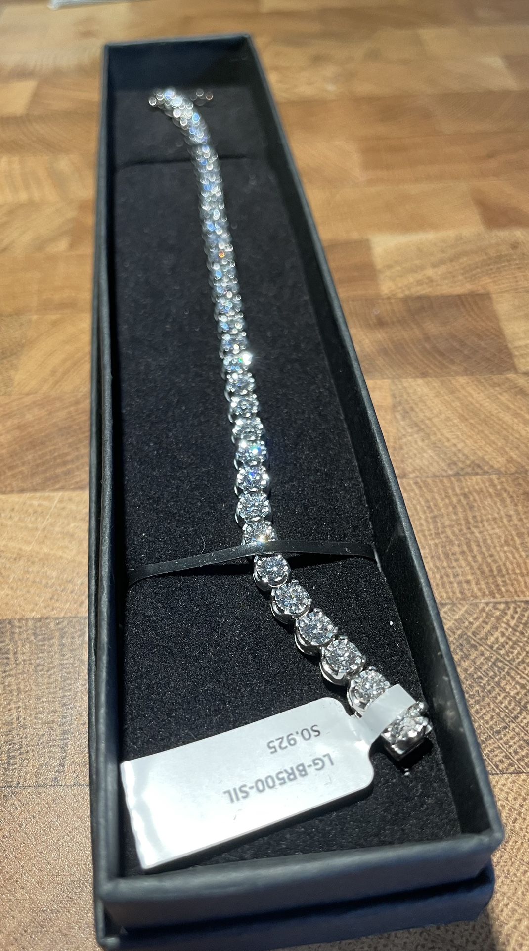HPHT Lab Diamond 5 CWT Tennis Bracelet In .925 Silver