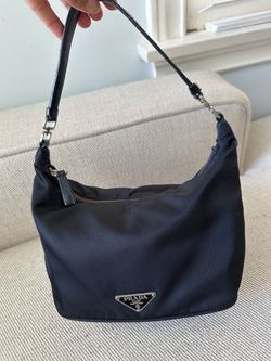 Prada Tessuto Sirio Pochette Black