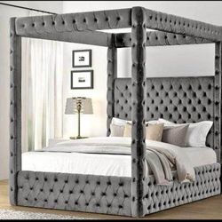 NEW QUEEN AND KING SIZE BED WITH MATTRESS AND FREE DELIVERY- BEDROOM FURNITURE SECTIONAL SOFA AND MORE 