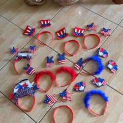 10 PATRIOTIC HEADBANDS TO CELEBRATE JULY 4th AMERICA 250th BIRTHDAY 