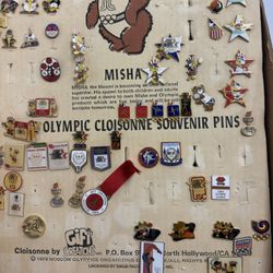 1980s Olympic Pins  50 Pins Or More 