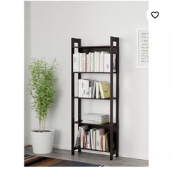 IKEA LAIVA Bookcase, black-brown, Book Shelf