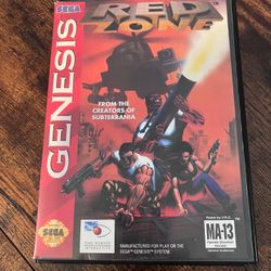 Red Zone Sega Genesis