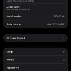 Apple Watch Series 6 44MM