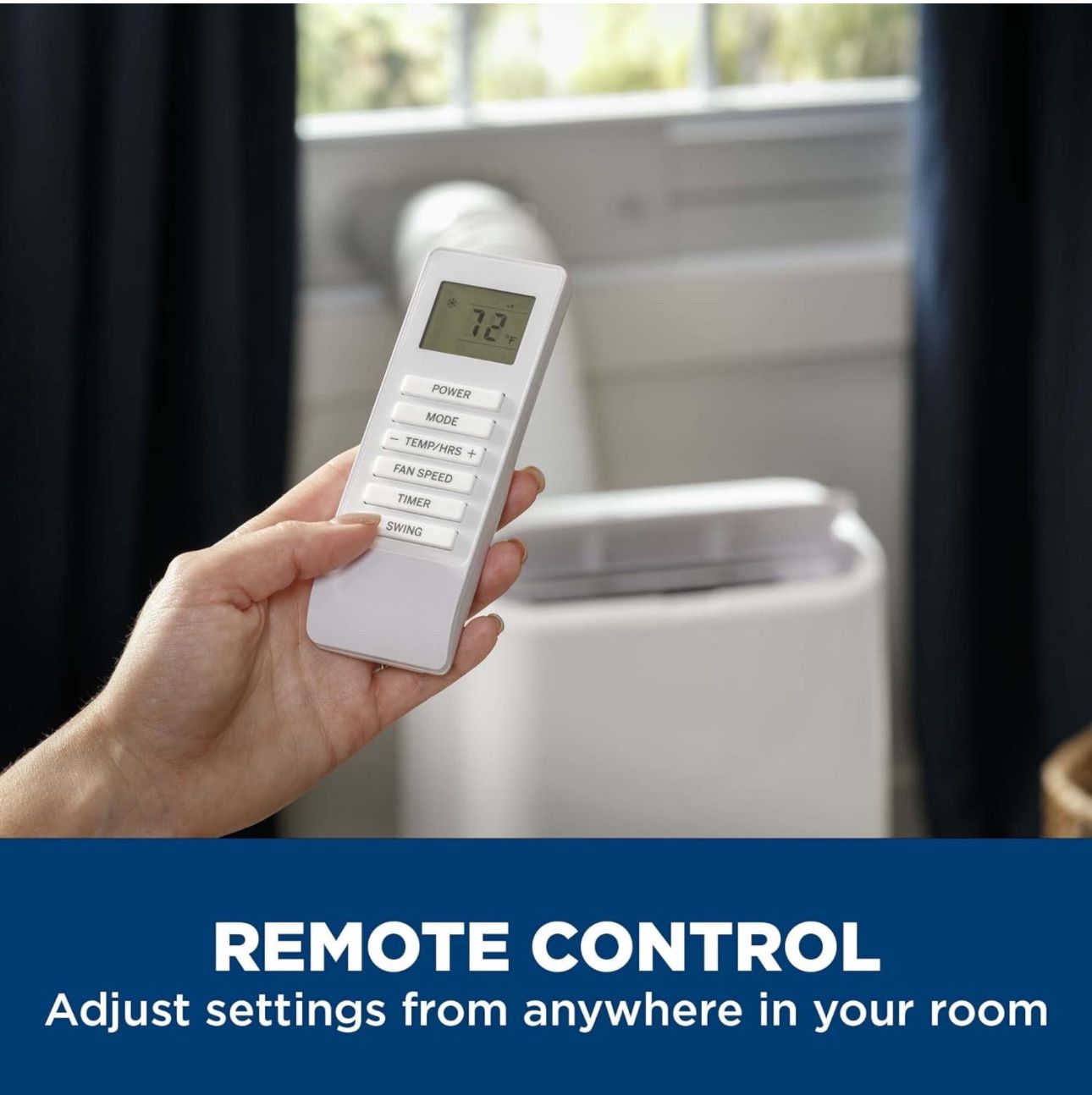 NEW- Portable AC - GE Air Conditioner - 10000 BTU
