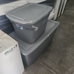 Grey Storage Boxes