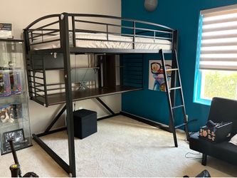 LOFT BED and MATTRESS size:FULL