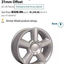 Ltz Rims/Wheels Used