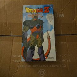 Dragon Ball Z VHS Tape "Cell Games - 17's End (Uncut)"