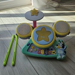Bluey Interactive Drum Set