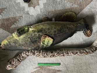 Plush Fish Big Snake