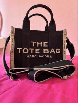 Marc Jacobs The Tote Bag Black Canvas