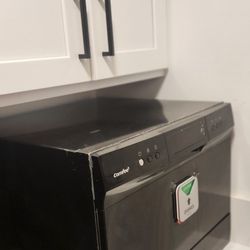 Comfee Countertop Dishwasher – Black, Great Condition, Works Perfectly