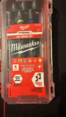 Milwaukee SHOCKWAVE Impact Duty 6 in. Magnetic Nut Driver Set