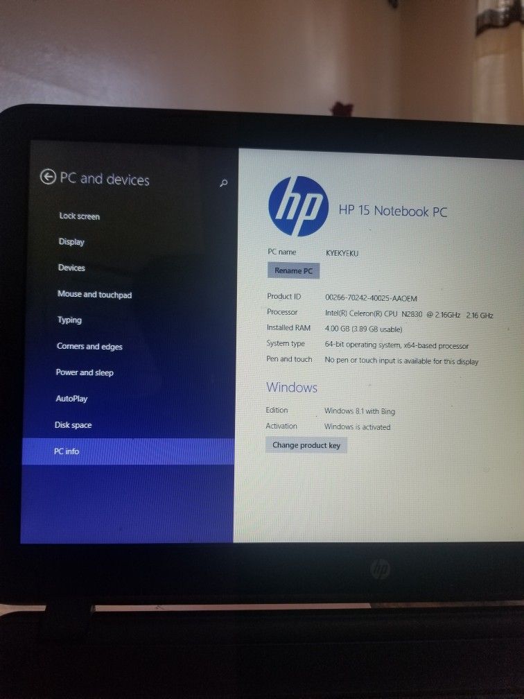 HP LAPTOP