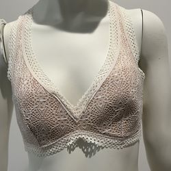 Victoria Secret’s Cream with beige Lace Bralette Size S/P