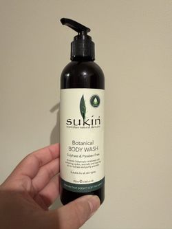 sukin body wash