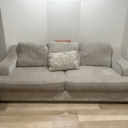 3 Seater Couch Beige In Color 