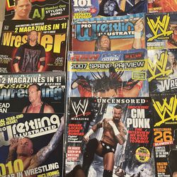 Wwe Magazines And dvds 