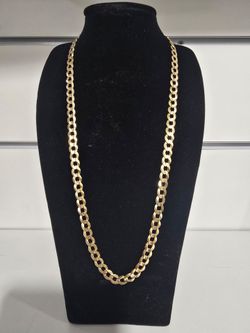 14KT Curb Link Chain