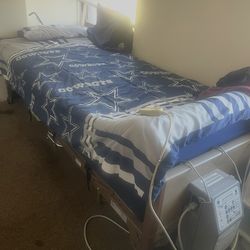 Hospital bed w/air mattress wheel chair etc.