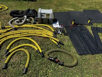 Water Damage Drying Equipment. Injectidry HP 60 - Floor and wall drying system.