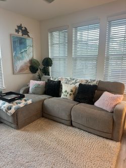 ASHLEY Power Reclining Sofa