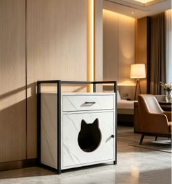 Cat litter table