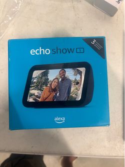 Amazon Echo Show 5 (3rd Gen.) Smart Display Speaker - Charcoal Used Very Good Condition