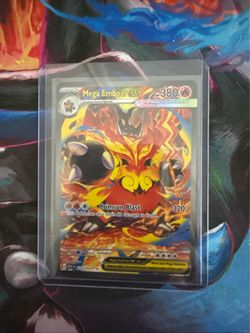 Mega Emboar Ex #273 Pokemon Ascended Heroes