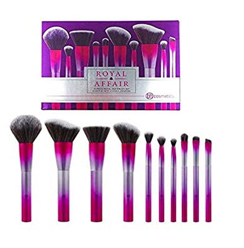 BH COSMETICS NEW 10 Piece Brush Set