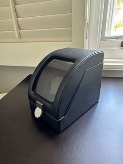 EILUX Genuine Leather Automatic Watch Winder – Single Watch Display