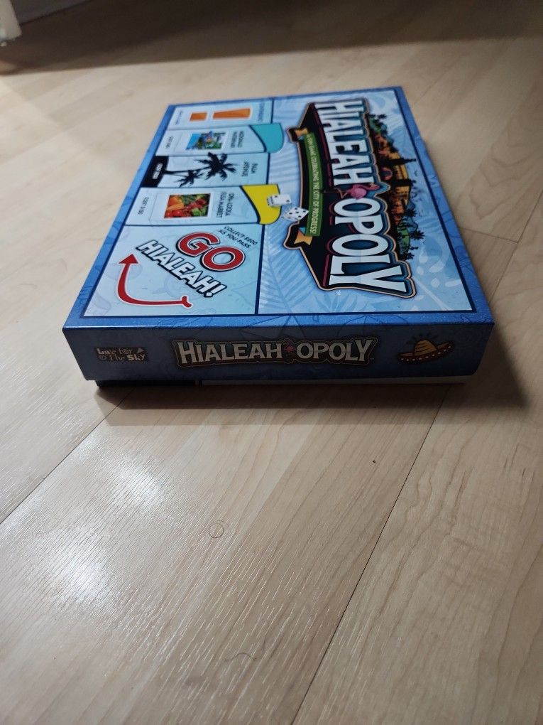 Hialeah Opoly monopoly board 2024 game