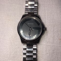 Gucci Timeless Grey Watch Men’s 