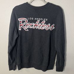 Young & Reckless Los Angeles Crew Neck Sweater - Sz M