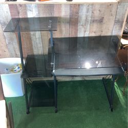Glass Desk