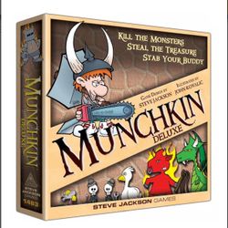 Munchkin Deluxe Board and Card Game( Deluxe )