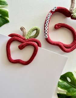 Teachers Gifts Knitted Wire Paper Clips