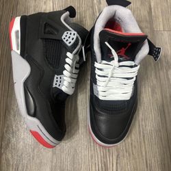 Used About 4 Times $200 Jordan 4 Bred Reimagined
