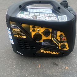 Generator 2000 Watts Firman New!!