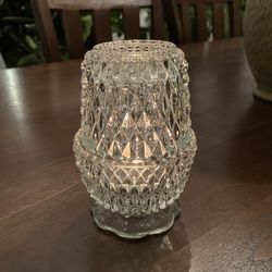 diamond cut Votive candle holder