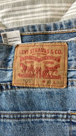 Levi's 505 Jeans W36 L34