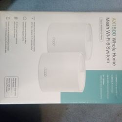 AX1500 Whole Home Mesh Wifi 6 System 
