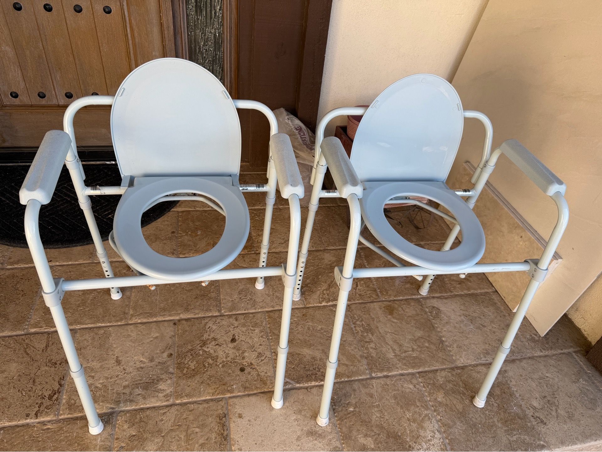 Free bedside commodes