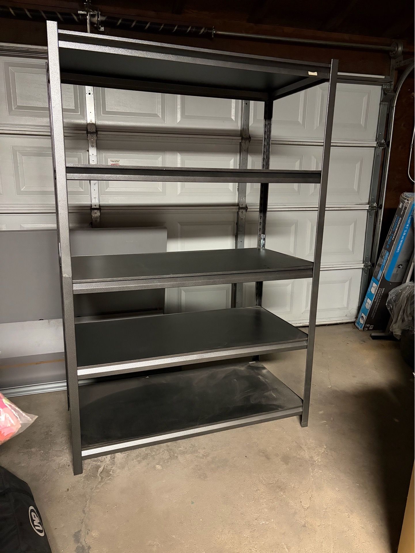Metal shelf