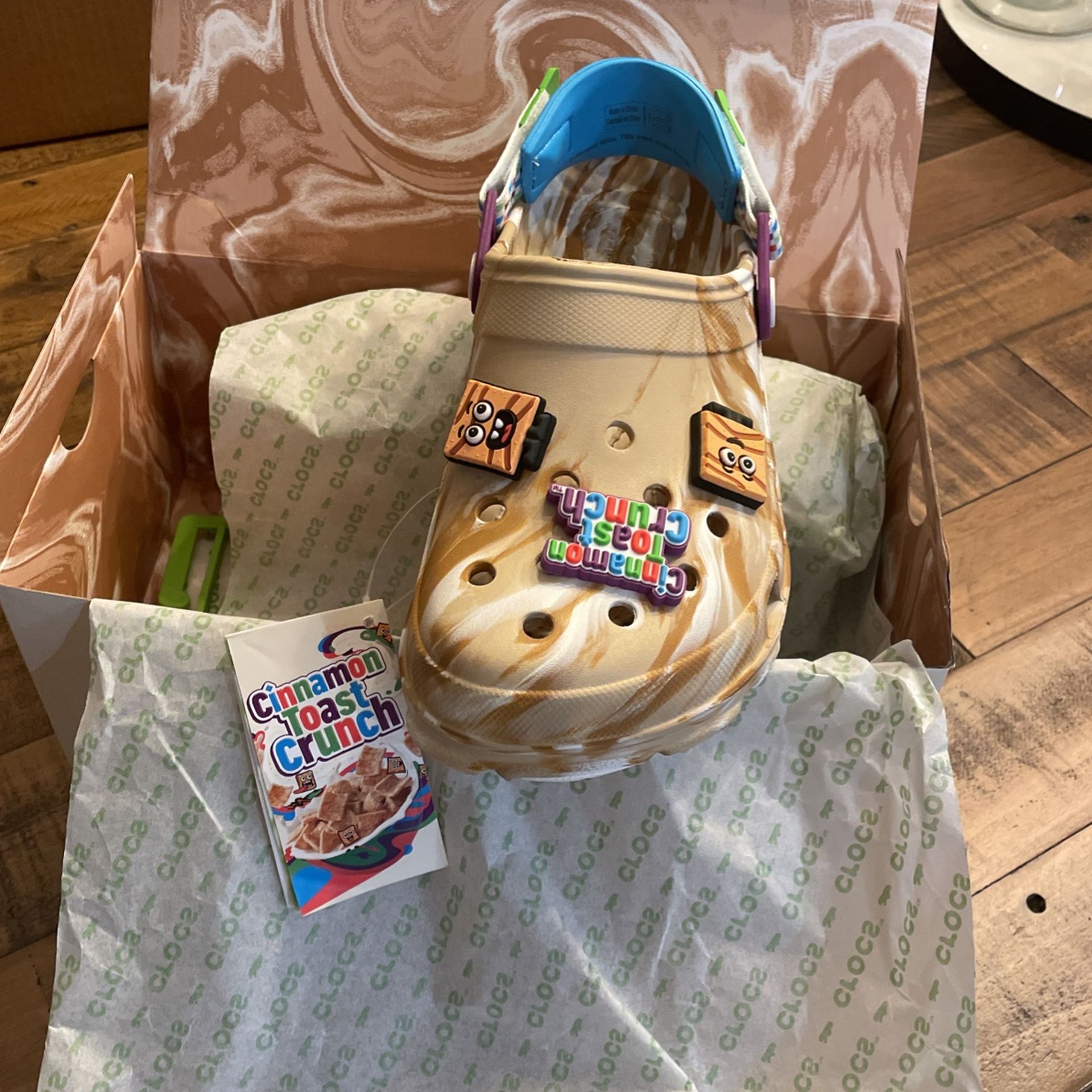 Cinnamon Toast Crunch Crocs