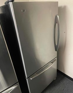 Maytag Bottom Freezer Refrigerator Stainless Steel