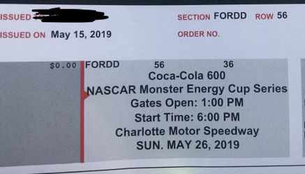 2 Race tickets