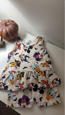 Girls Disney Halloween outfit
